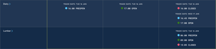 Martin Luther King Day Holiday Trading Schedule-2024